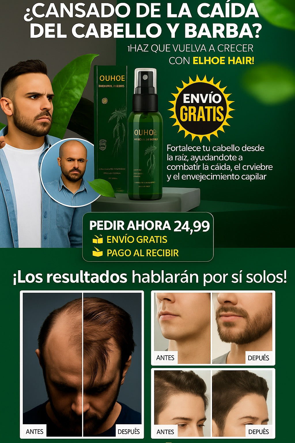🔥 CABELLO FUERTE Y DENSO 🔥 ¡¡ULTIMAS UNIDADES!!