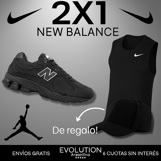 SUPER COMBO DE TENIS NEW BALANCE+CAMISA DEPORTIVA Y DE REGALO GORRA
