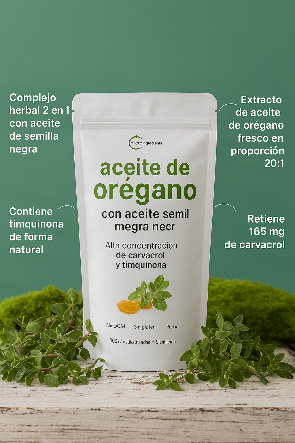 SUPER2X1 EN ACEITE DE OREGANO+ENVIO GRATIS💯